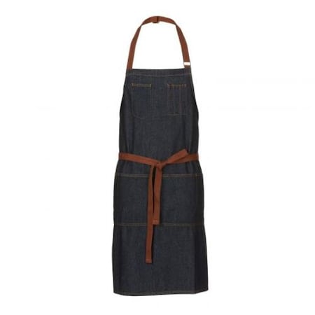 Indigo Blue Denim Memphis Bib Apron